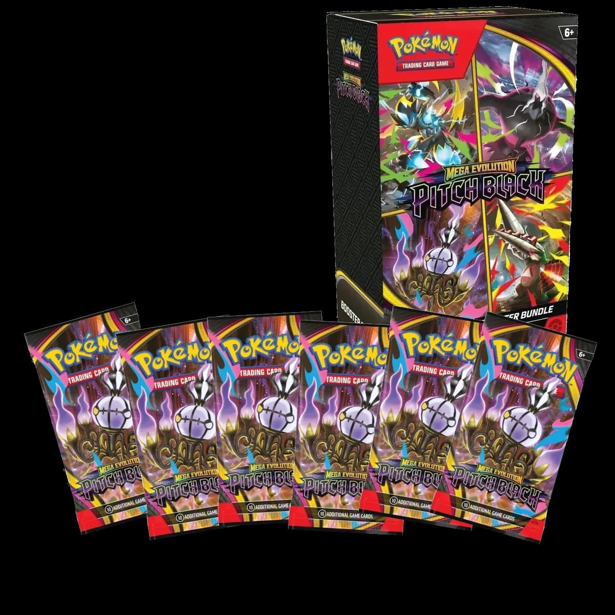 Pokemon TCG Mega Evolution Pitch Black Booster Bundle - Resim 2