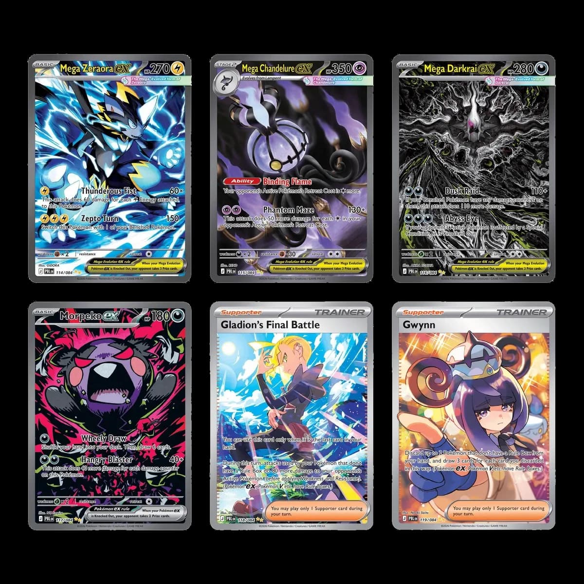 Pokemon TCG Mega Evolution Pitch Black Elite Trainer Box (ETB) - Resim 3