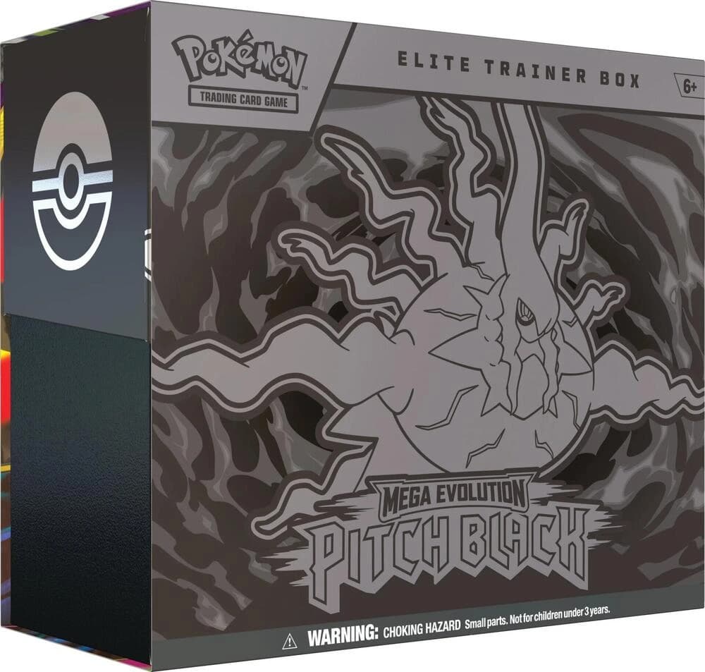 Pokemon TCG Mega Evolution Pitch Black Elite Trainer Box (ETB) - Resim 1