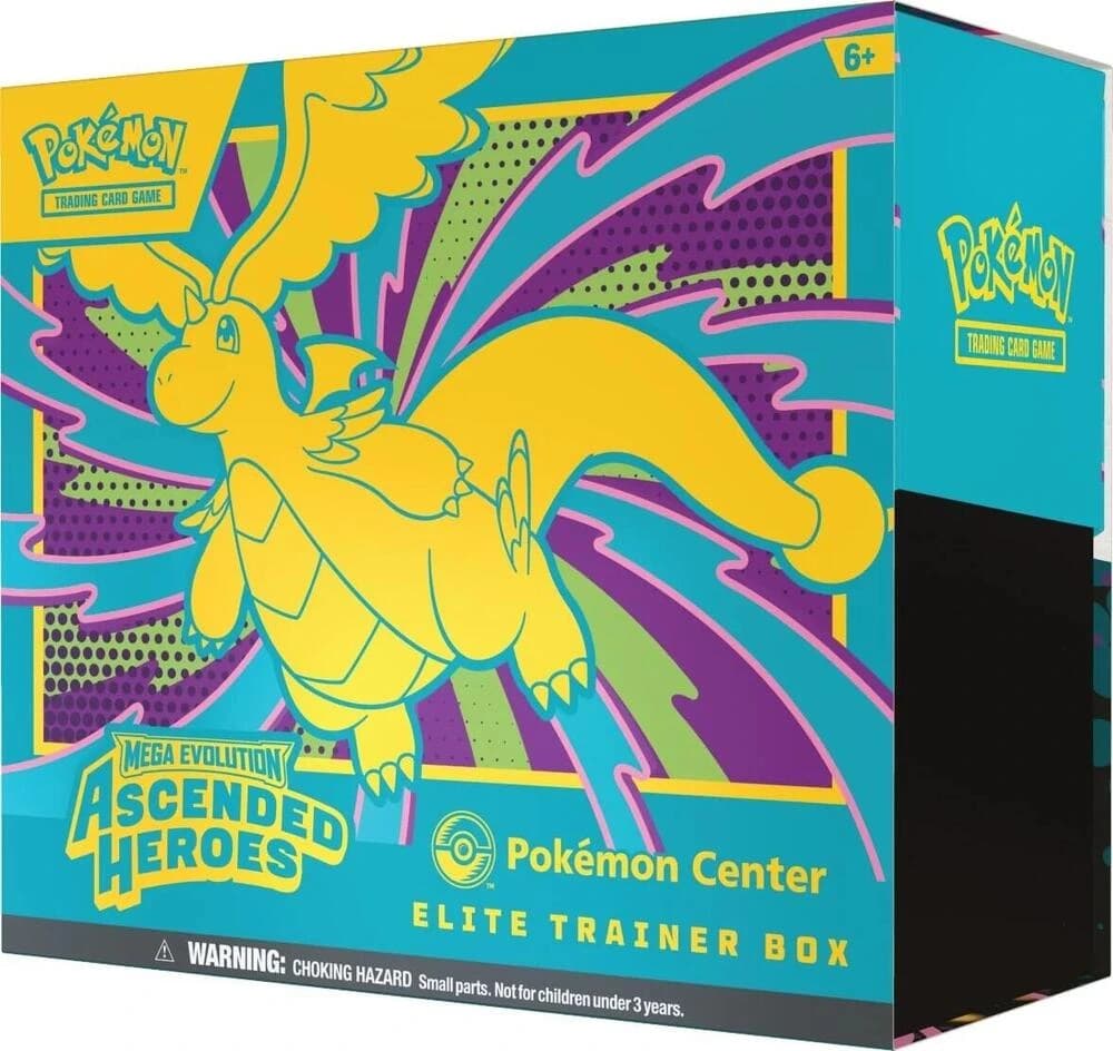Pokemon TCG Mega Evolution Ascended Heroes Elite Trainer Box (Pokémon Center - 11 Paket) - Resim 1