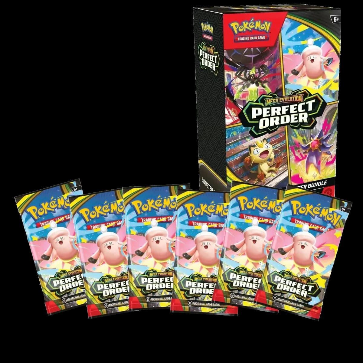 Pokemon TCG Mega Evolution Perfect Order Booster Bundle - Resim 2