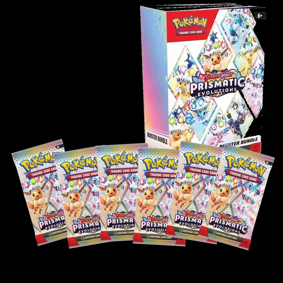 Pokemon TCG Prismatic Evolutions Booster Bundle - Resim 2