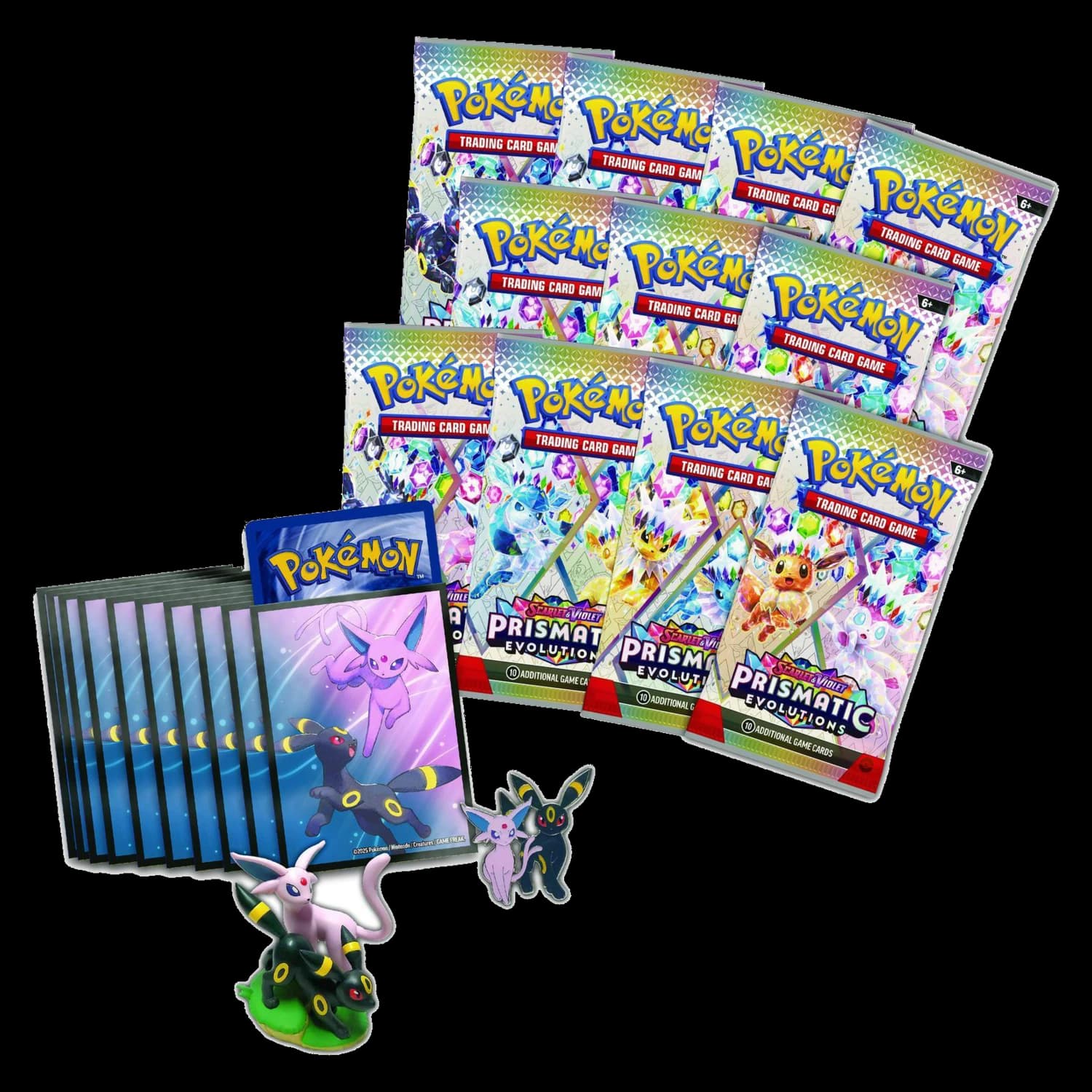 Pokemon TCG Prismatic Evolutions Premium Figure Collection - Resim 2