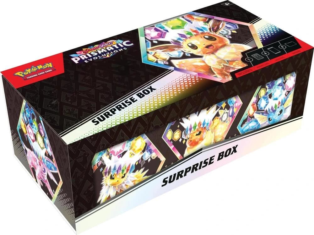 Pokemon TCG Prismatic Evolutions Surprise Box - Resim 1