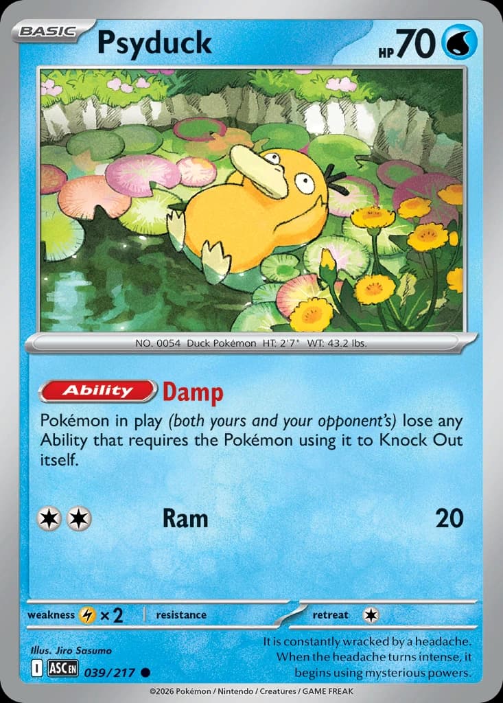 Psyduck - Ascended Heroes 039/217 - Resim 1