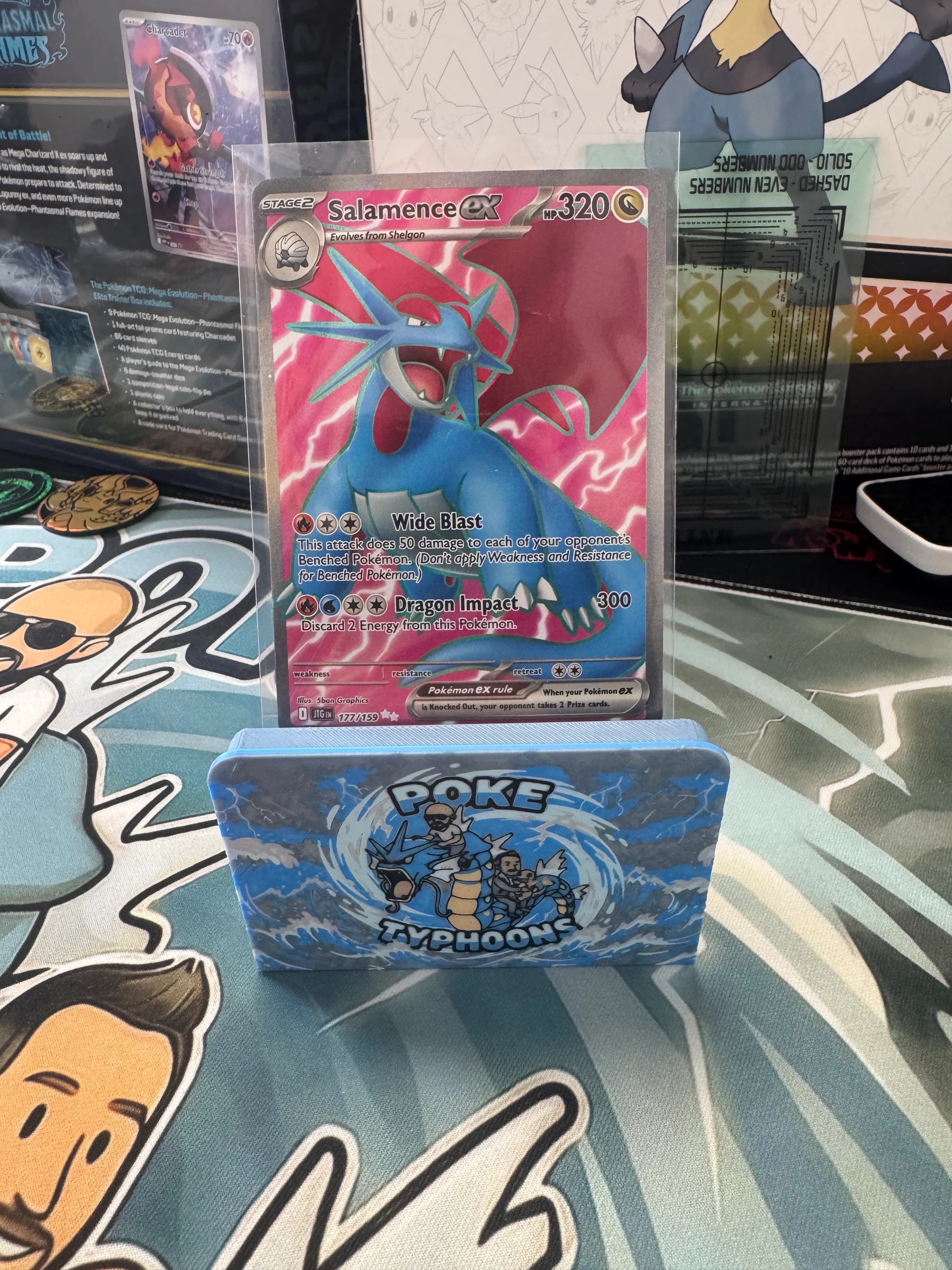 Salamence ex - Journey Together 177/159 - Resim 1