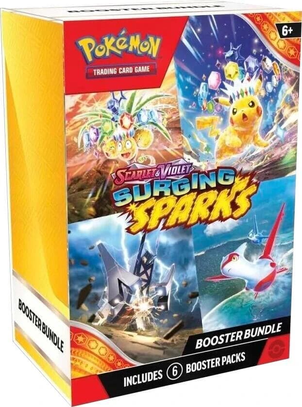 Pokemon TCG Surging Sparks Booster Bundle - Resim 1