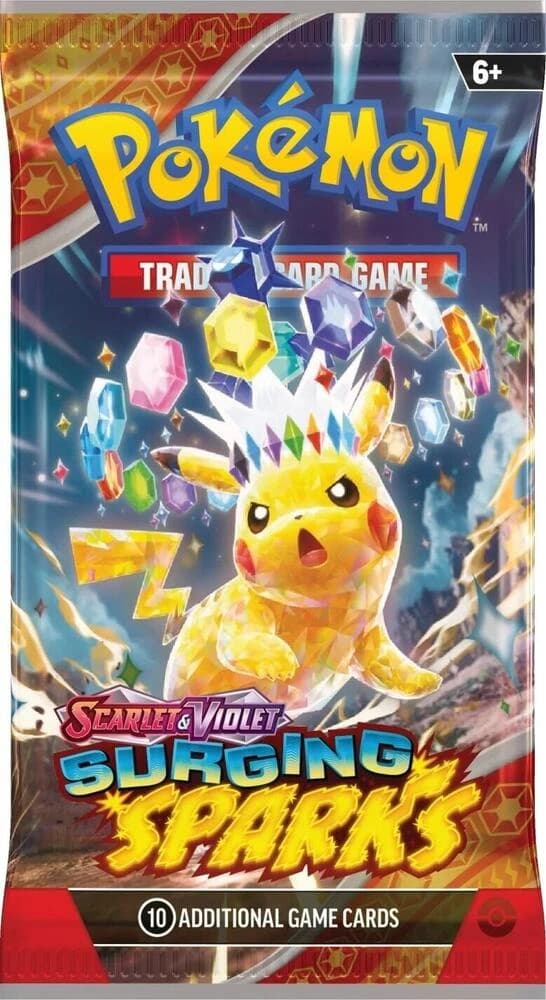 Pokemon TCG Surging Sparks Tek Booster Paketi