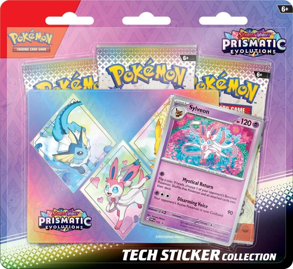 Tech Sticker Collection - Sylveon - Resim 1