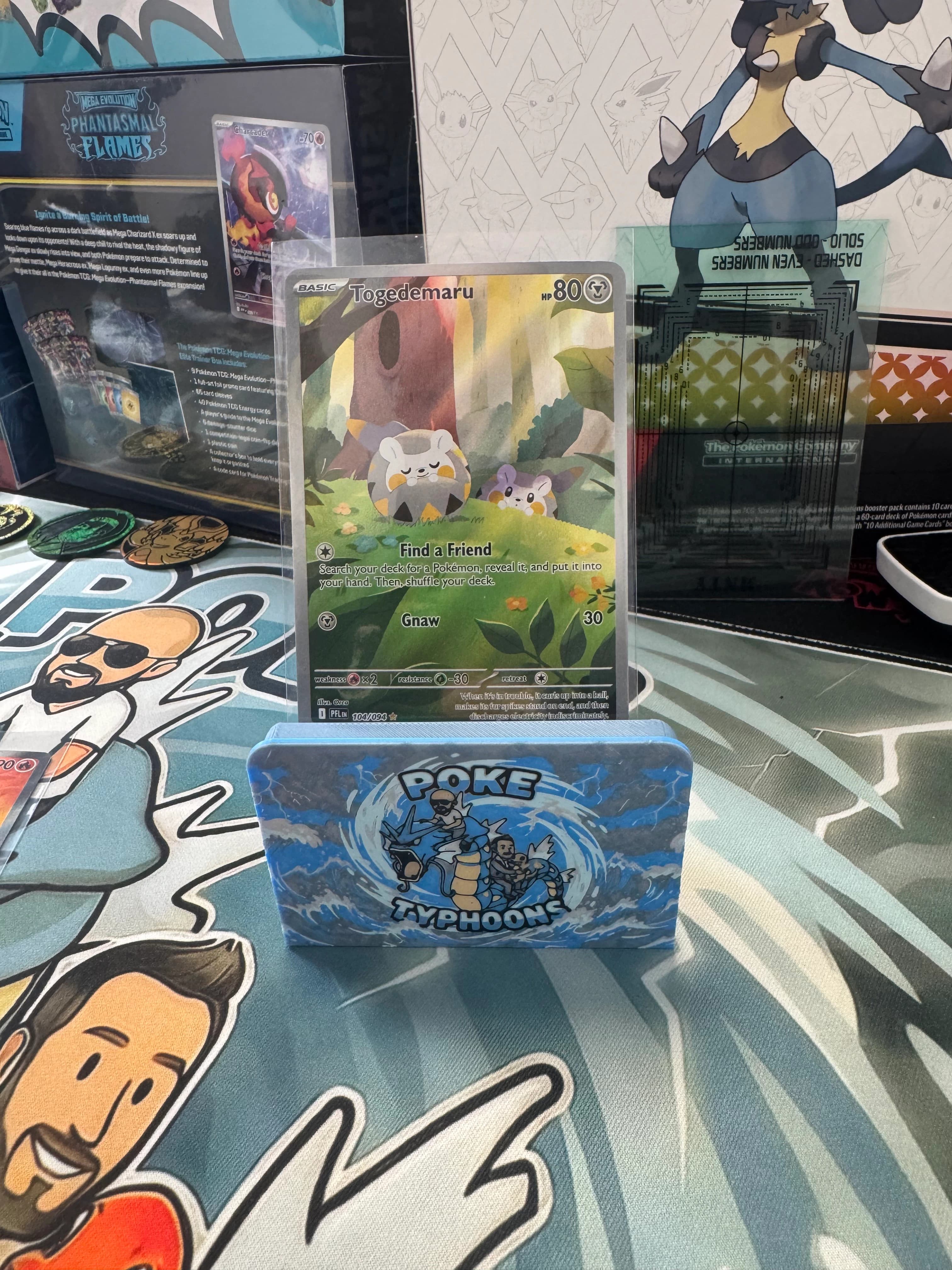 Togedemaru - Phantasmal Flames 104/094 - Resim 1