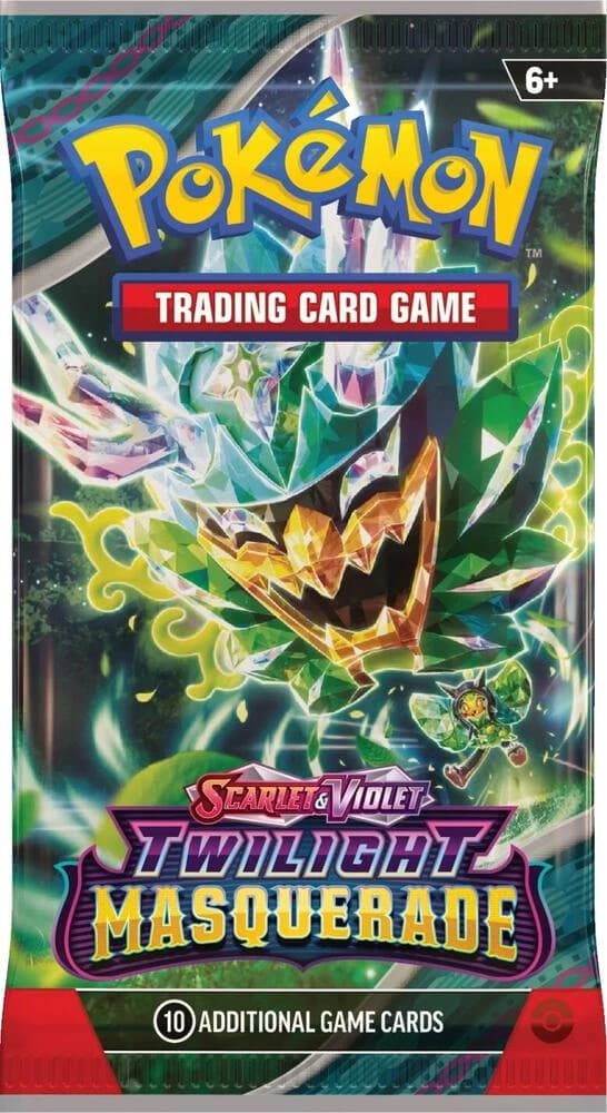 Pokemon TCG Twilight Masquerade Tek Booster Paketi