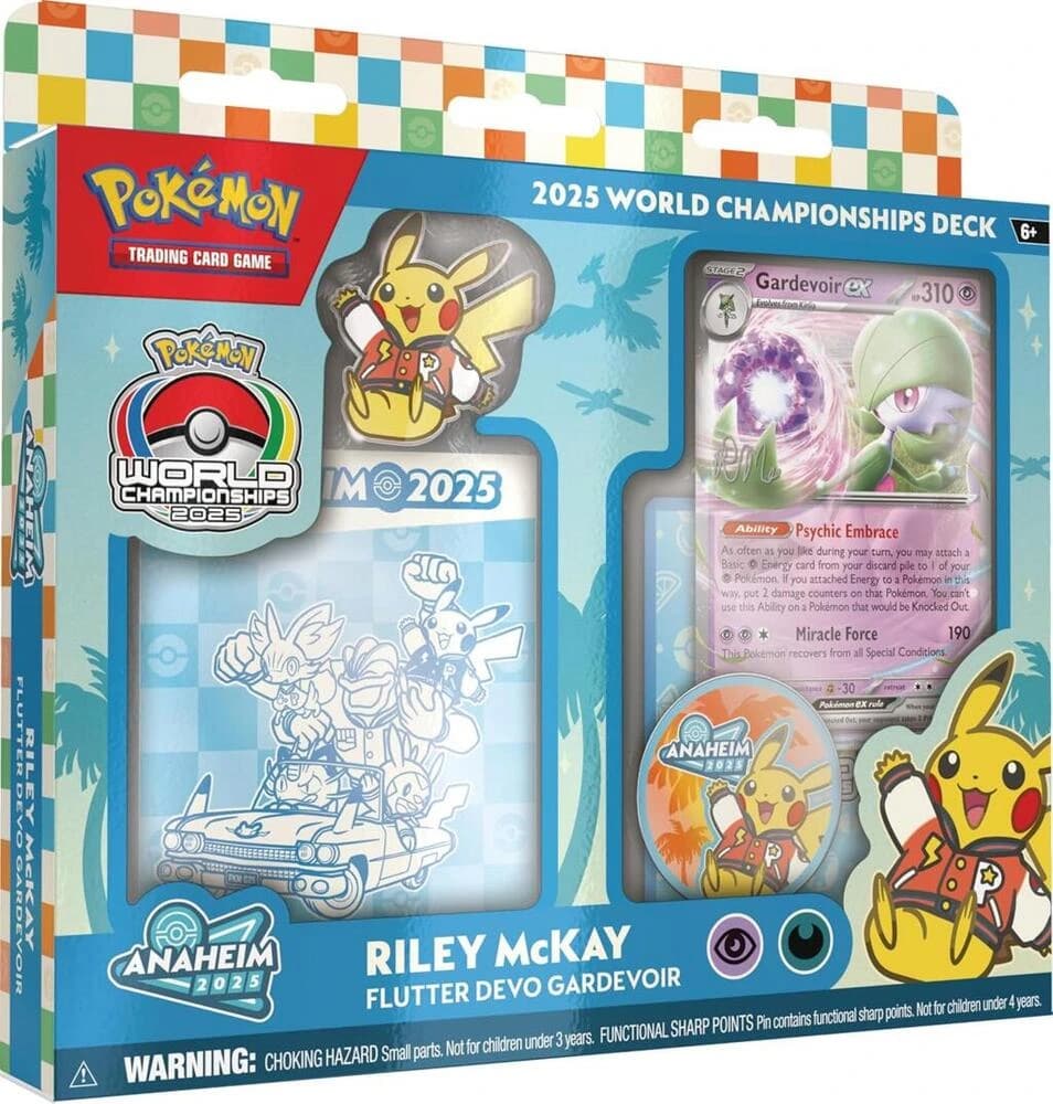 Pokemon TCG 2025 World Championship Deck - Riley McKay (Flutter/Gardevoir)