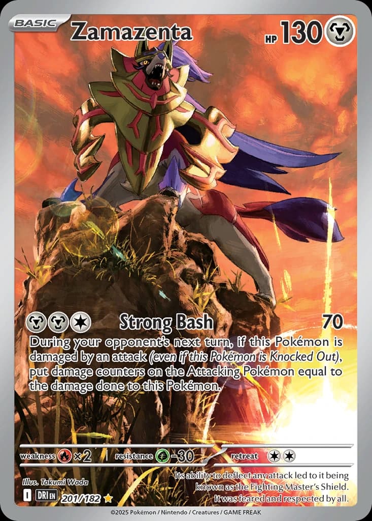 Zamazenta - Destined Rivals 201/182 - Resim 1