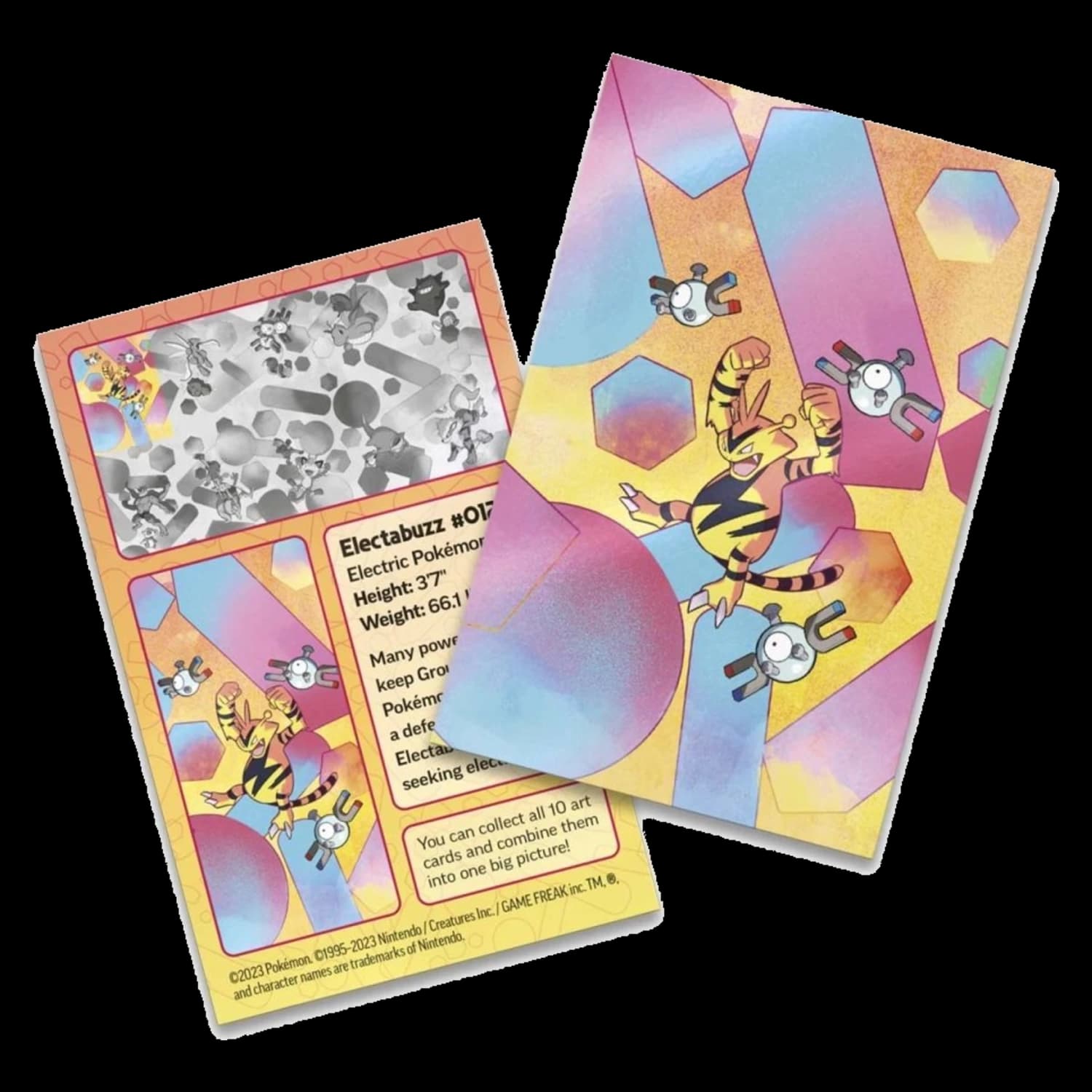Pokemon TCG 151 Mini Tin - Electabuzz & Magnemite - Resim 3