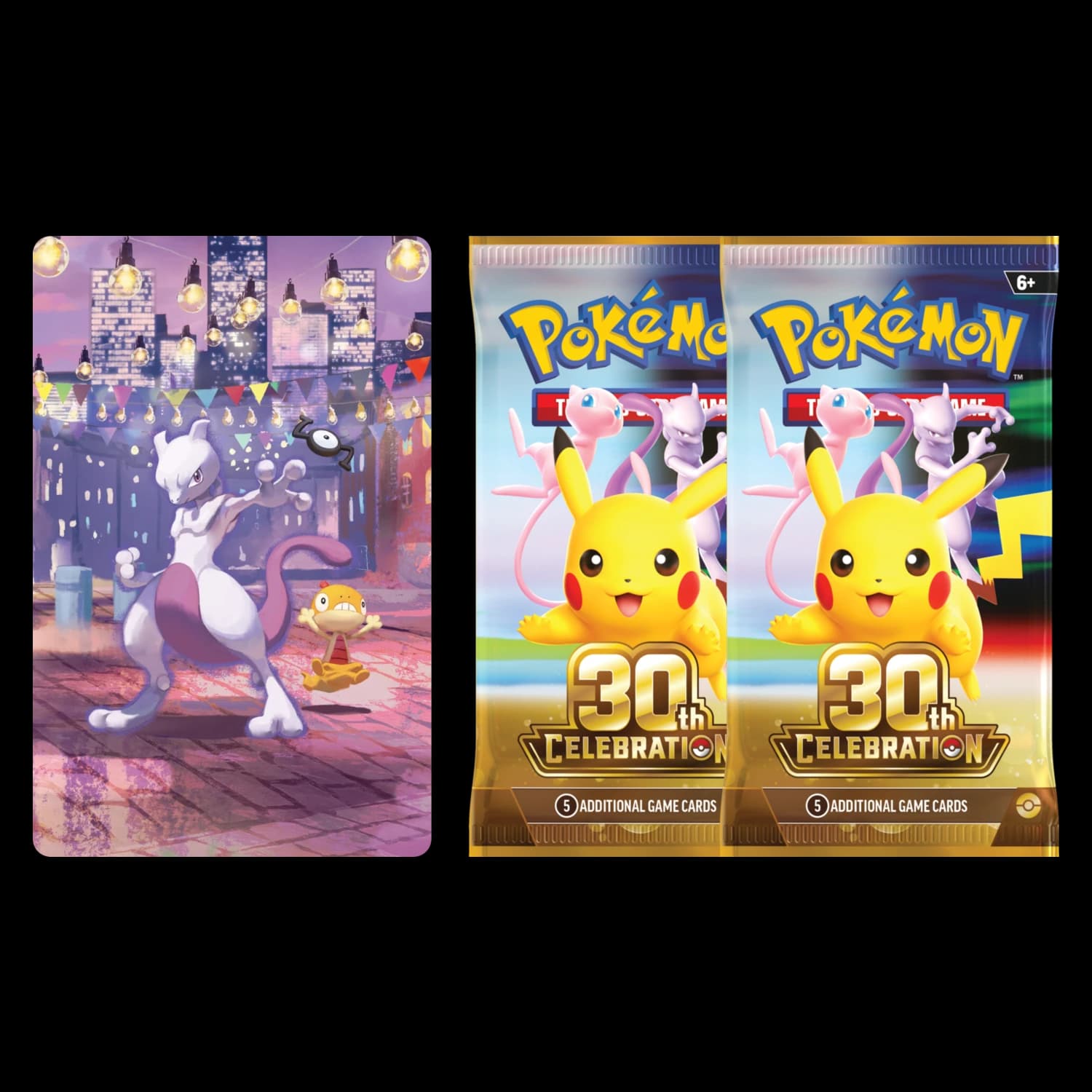 30th Celebration Mini Tin - Mewtwo - Resim 2