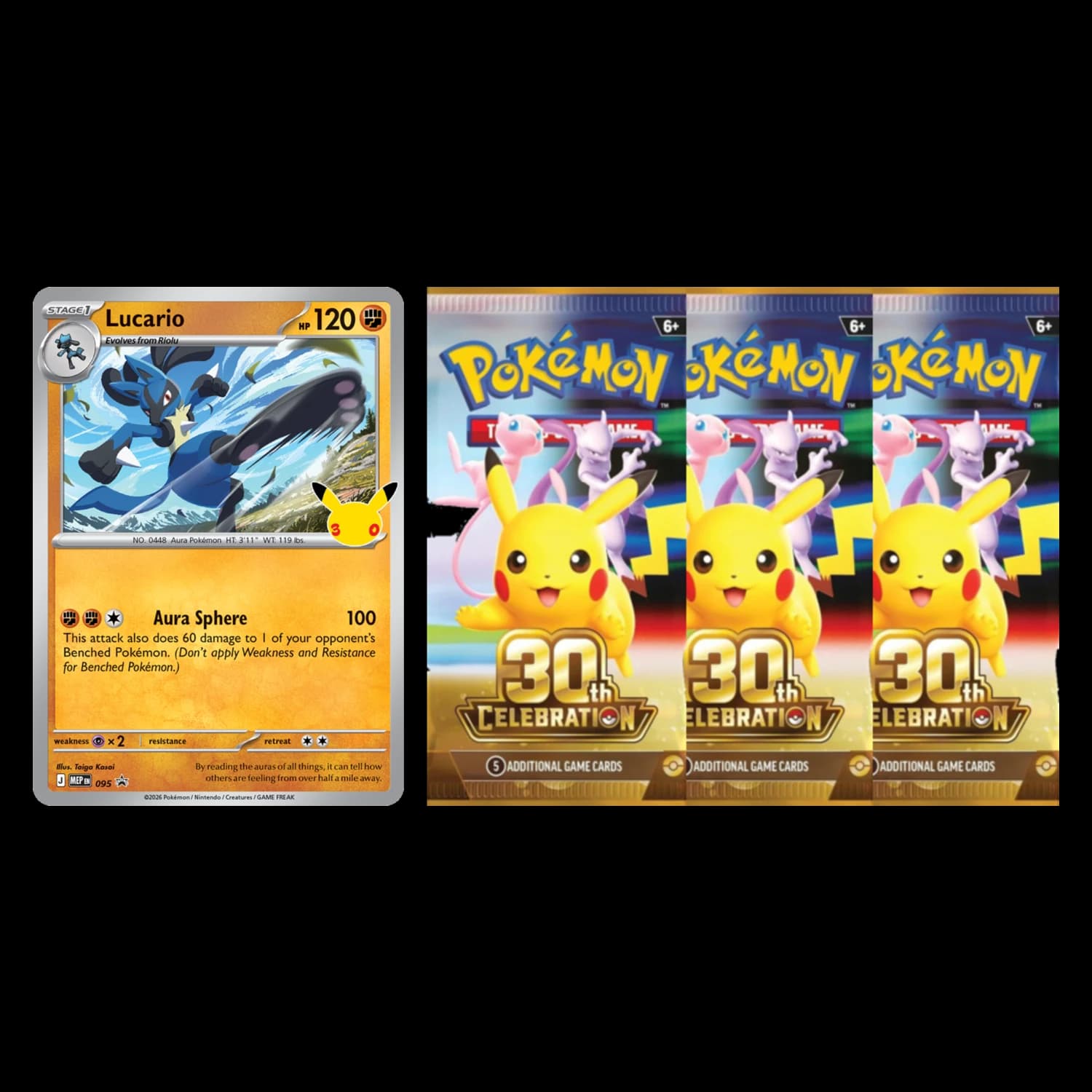 30th Celebration Tech Sticker Collection - Lucario - Resim 2