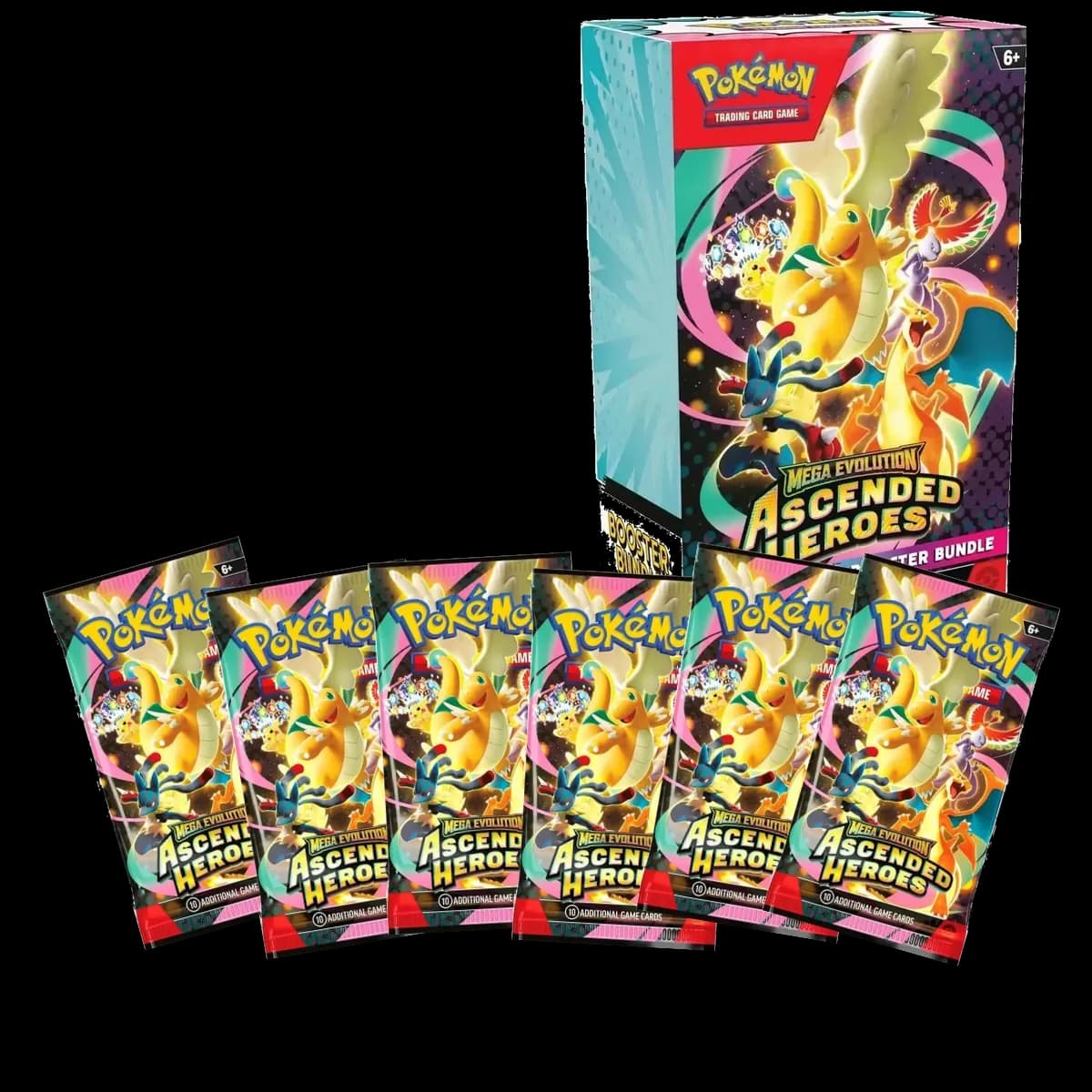Mega Evolution Ascended Heroes Booster Bundle - Resim 2