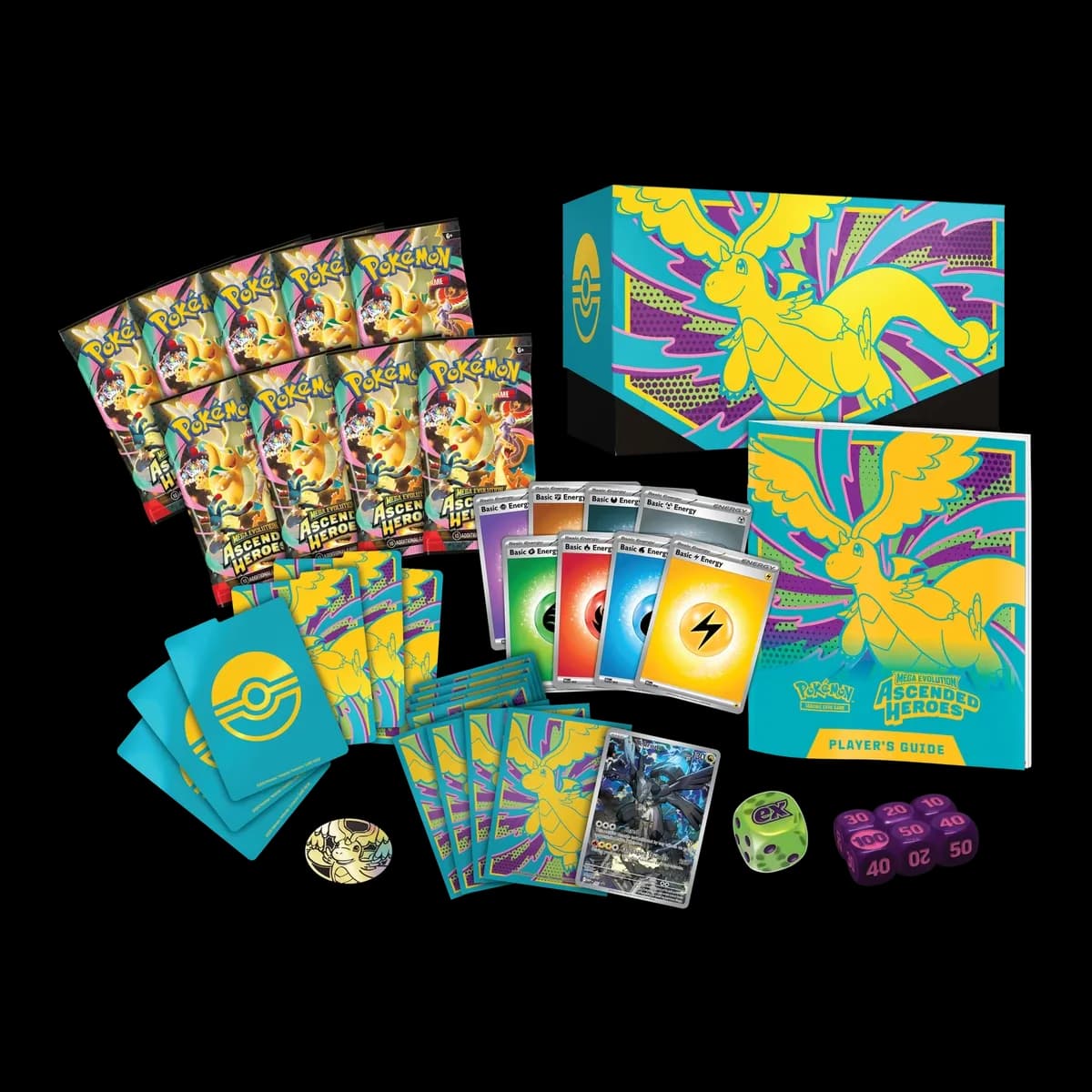 Mega Evolution Ascended Heroes Elite Trainer Box - Resim 2