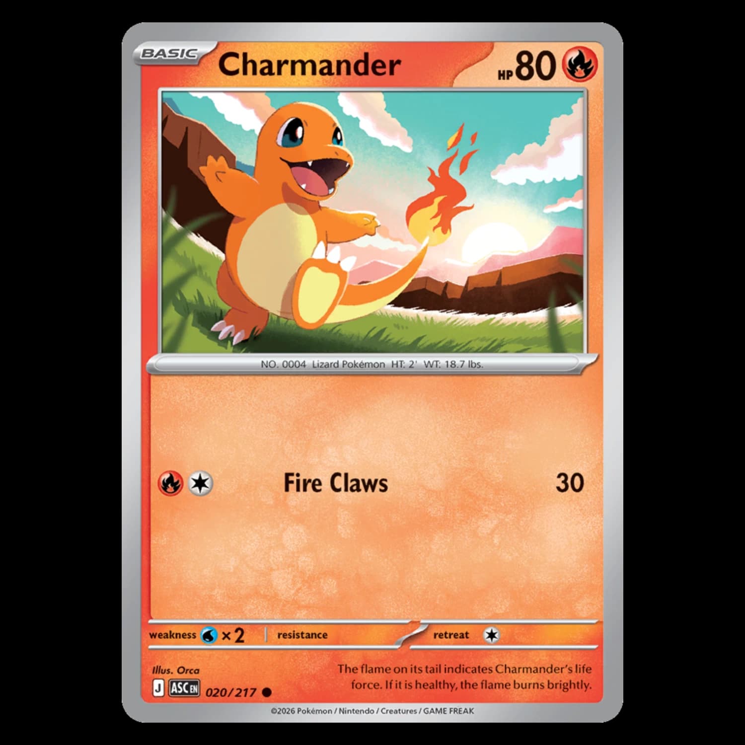 Pokemon TCG Mega Evolution - Ascended Heroes Tech Sticker Collection (Charmander) - Resim 3
