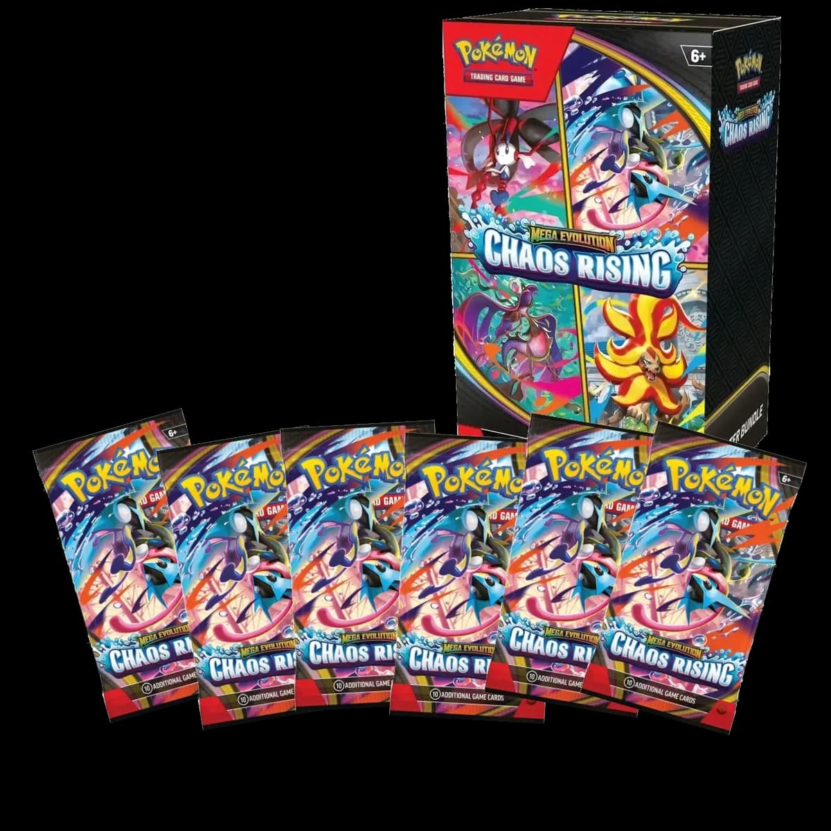 Pokemon TCG Mega Evolution - Chaos Rising Booster Bundle - Resim 2