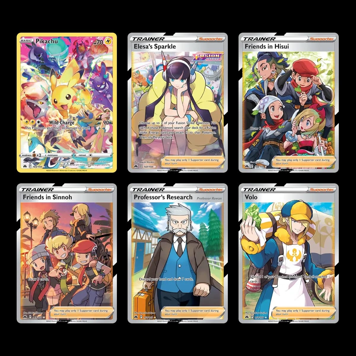 Pokemon TCG Crown Zenith Pikachu VMAX Special Collection - Resim 3