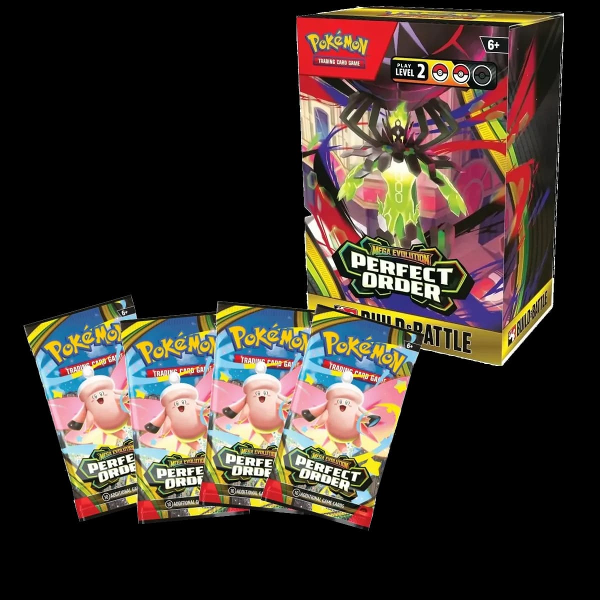 Pokemon TCG Mega Evolution Perfect Order Build & Battle Box - Resim 2