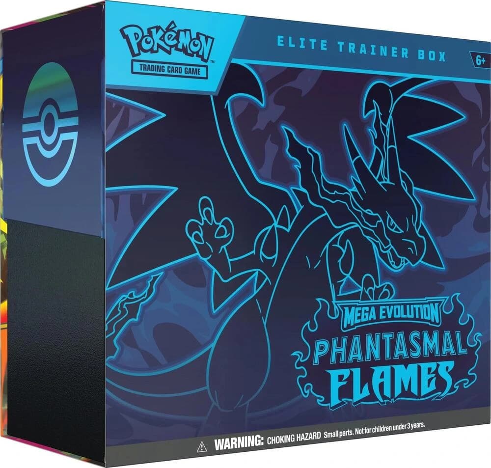 Pokemon TCG Mega Evolution Phantasmal Flames Elite Trainer Box (ETB) - Resim 1