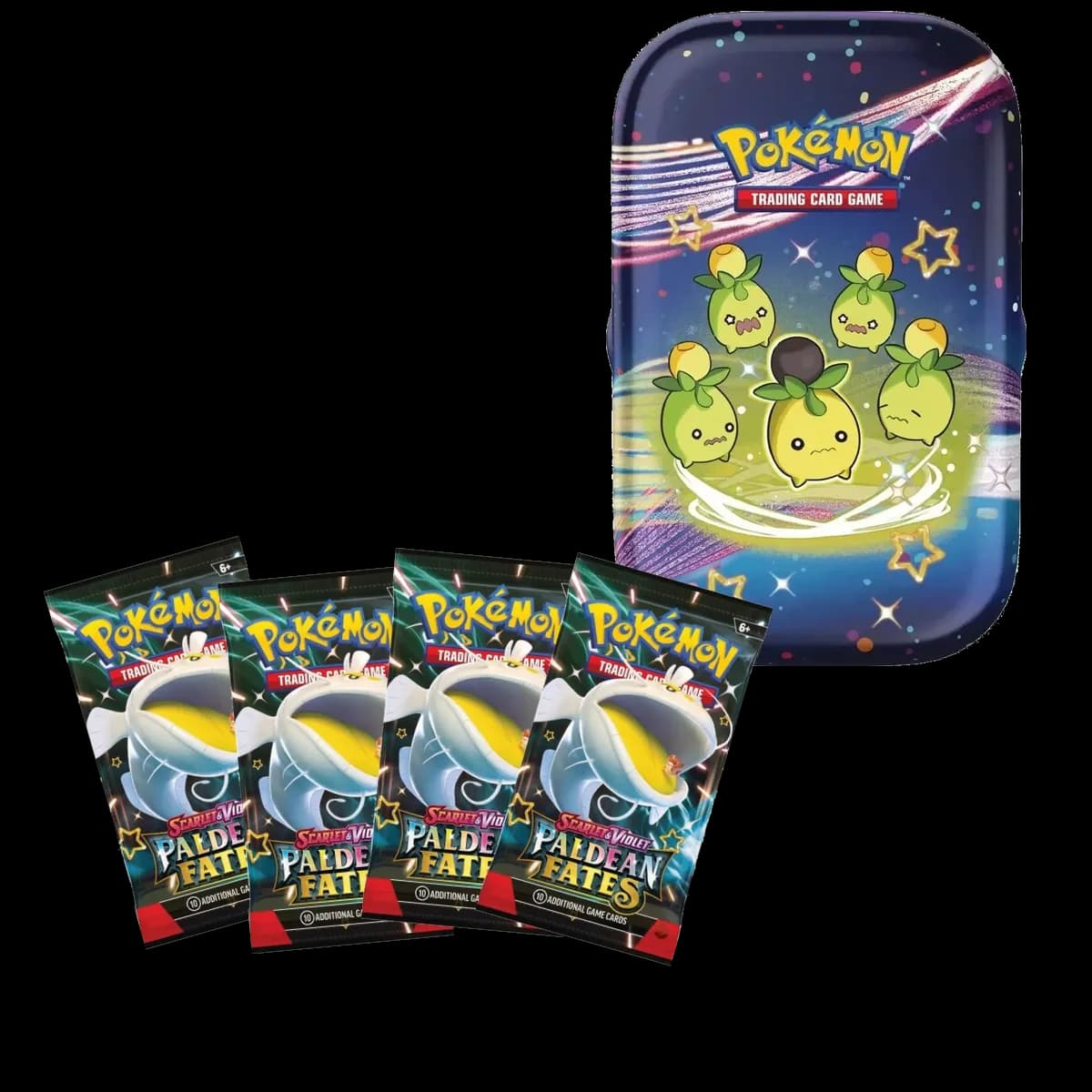 Pokemon TCG Paldean Fates Mini Tin - Smoliv - Resim 2