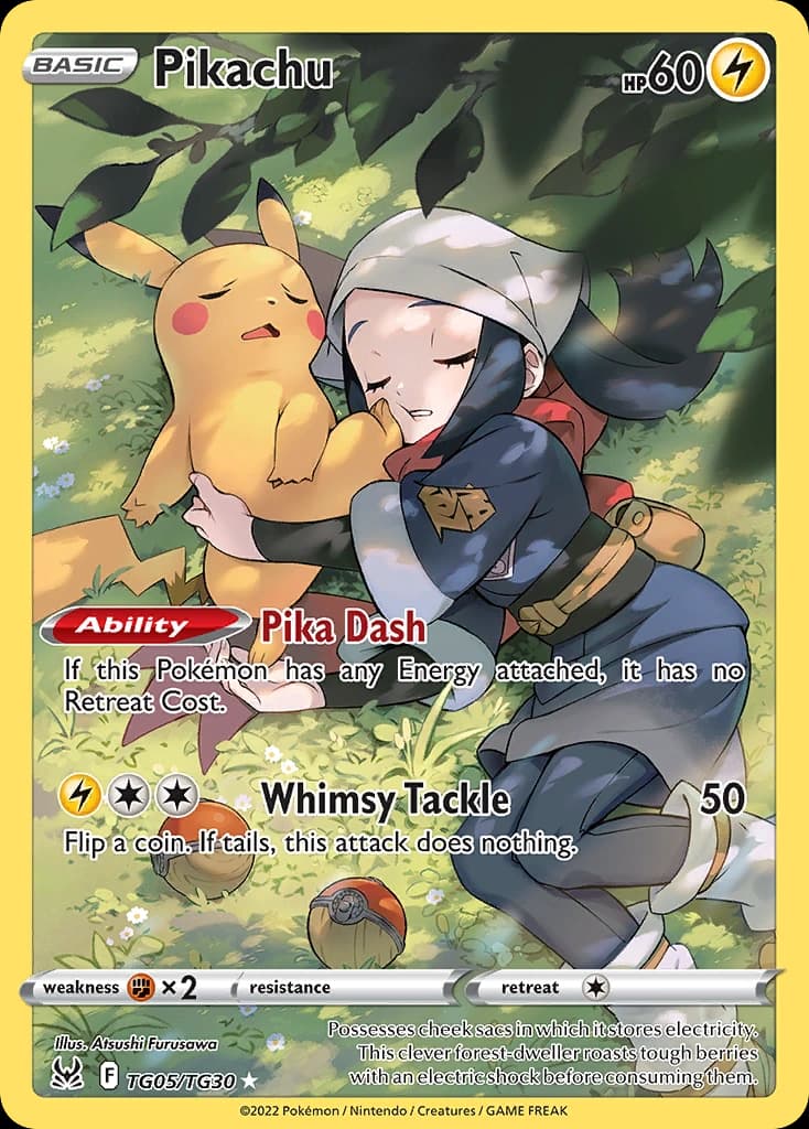 Pikachu - Lost Origin Trainer Gallery TG05 - Resim 1