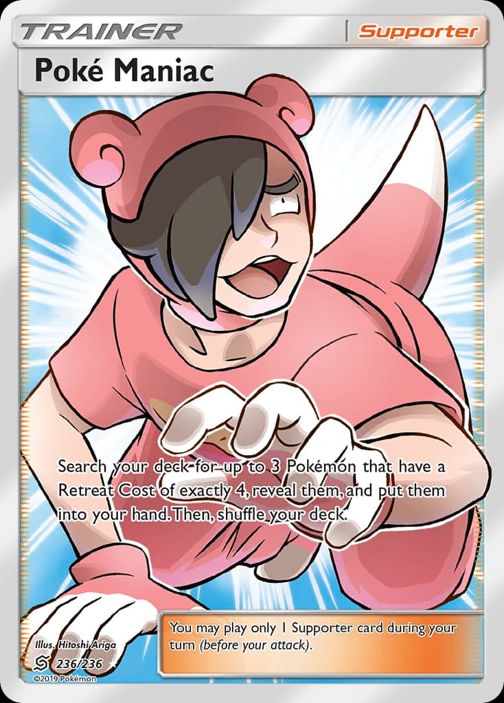Poke Maniac (Full Art) - Unified Minds 236/236 - Resim 1