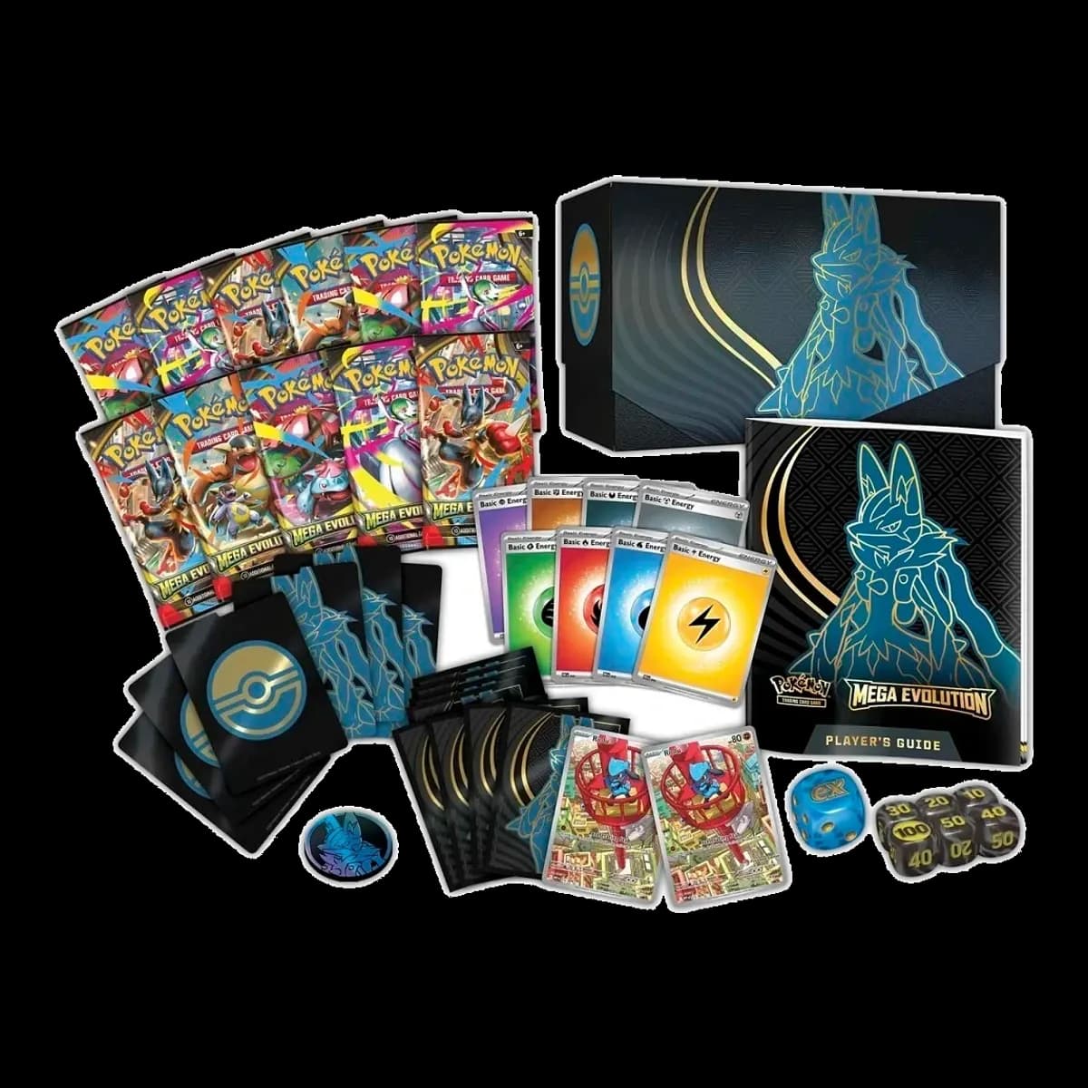 Pokemon TCG Mega Evolution Mega Lucario Elite Trainer Box (Pokémon Center) - Resim 2