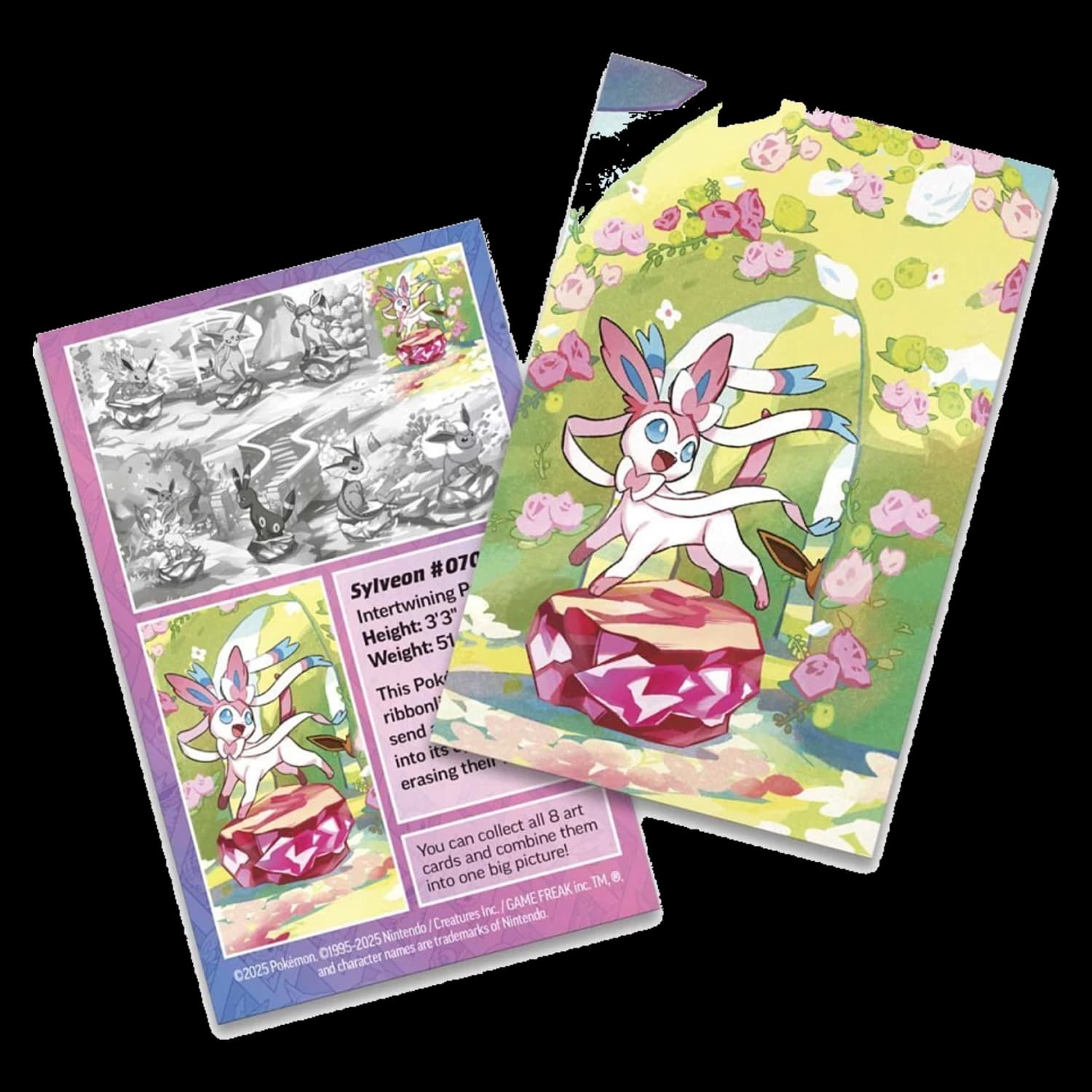 Pokemon TCG Prismatic Evolutions Sylveon Mini Tin - Resim 3