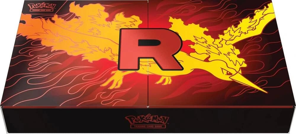 Pokemon TCG Team Rocket's Moltres ex Ultra-Premium Collection - Resim 1