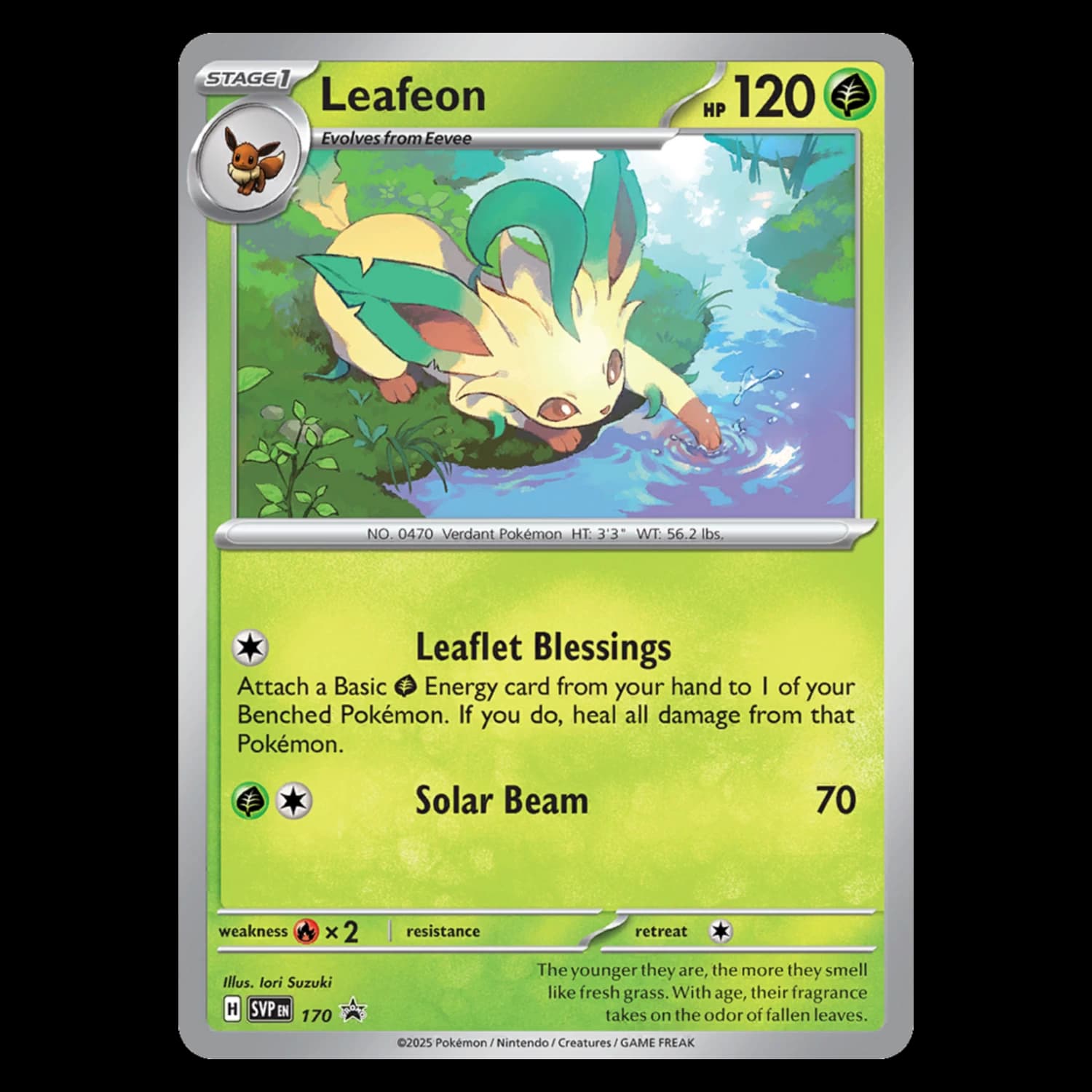 Prismatic Evolutions Tech Sticker Collection - Leafeon - Resim 3