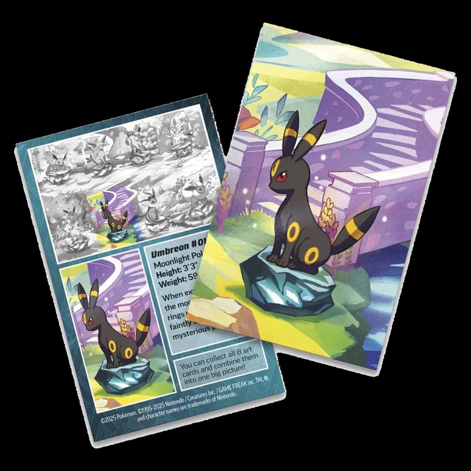 Pokemon TCG Prismatic Evolutions Umbreon Mini Tin - Resim 3