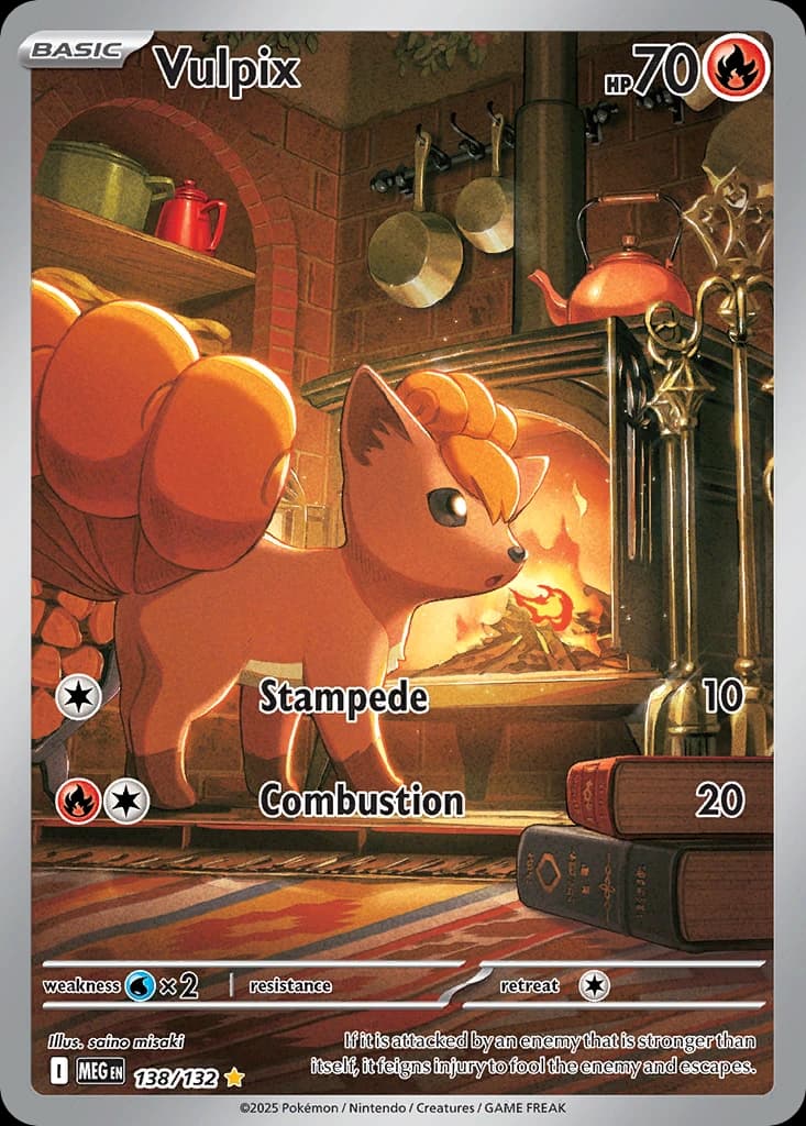 Vulpix - Mega Evolution 138/132 - Resim 1