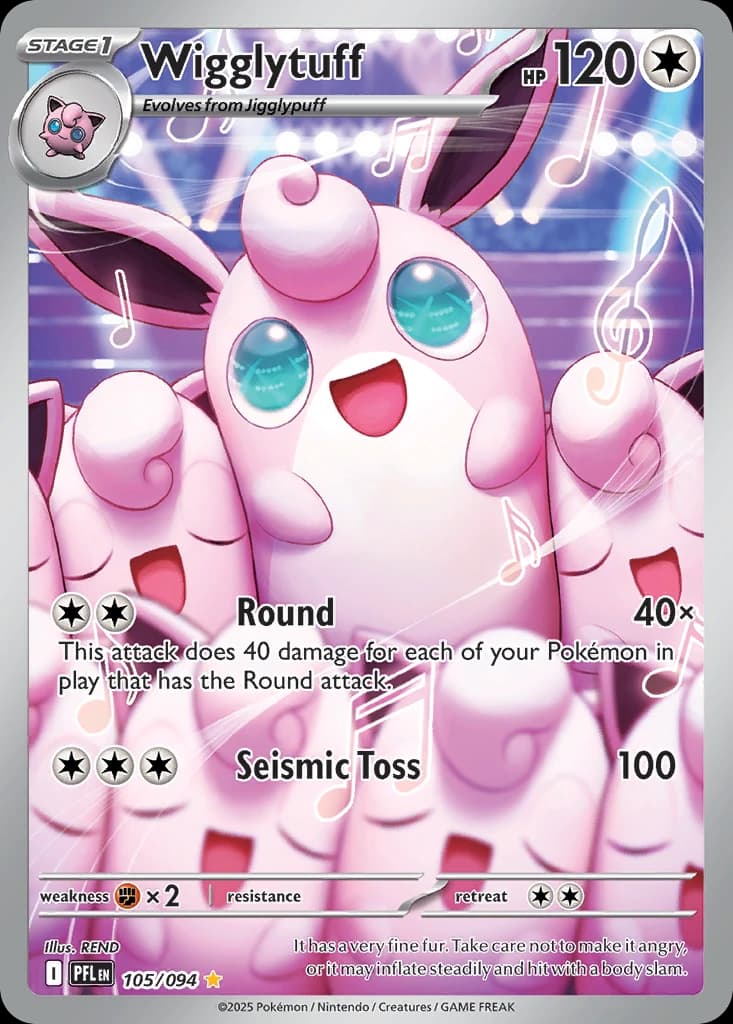 Wigglytuff - Phantasmal Flames 105/094 - Resim 1