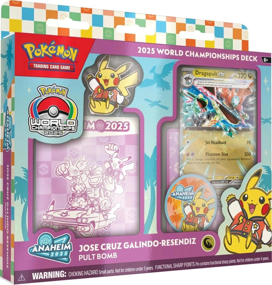 Pokemon TCG 2025 World Championship Deck - Jose Cruz Galindo-Resendiz (Pult Bomb) - Resim 1