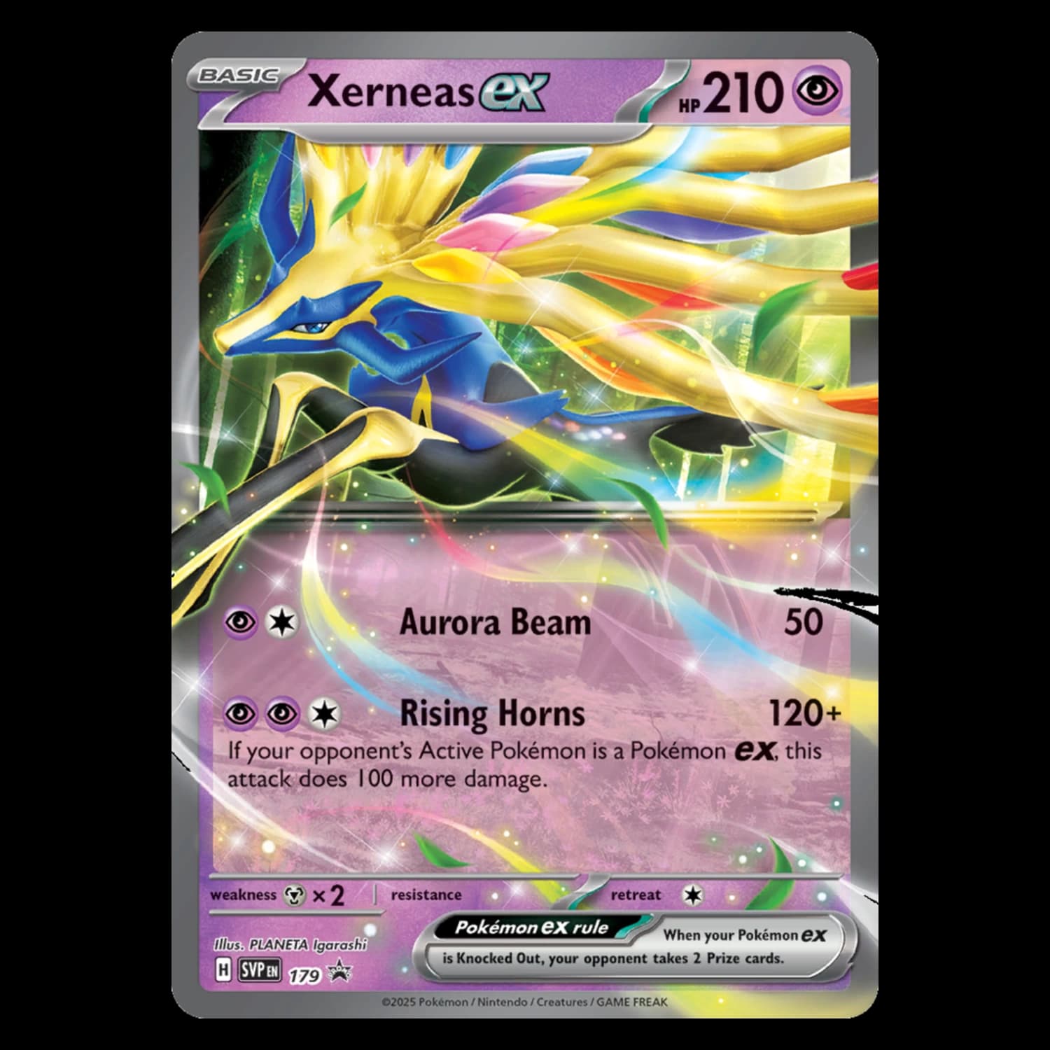Pokemon TCG Azure Legends Tin - Xerneas ex - Resim 3